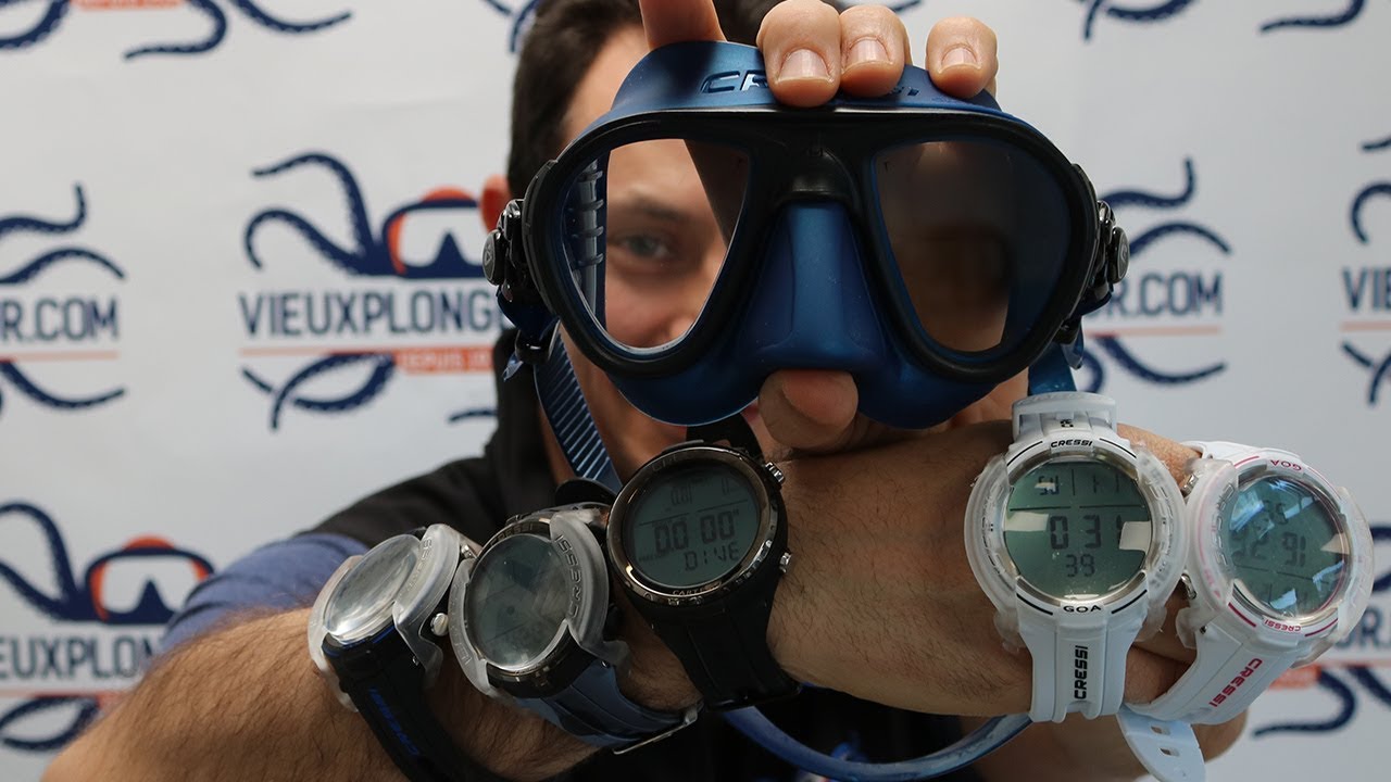 Avis sur le masque calibro & les montres DRAKE, GOA, CARTESIO CRESSI SUB