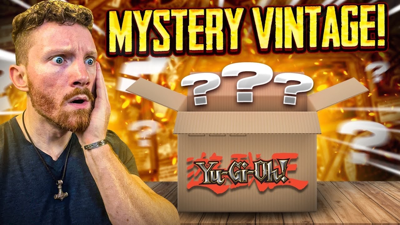 I Was Sent a Surprise Mystery Yugioh Collection That Has Vintage Cards and MORE!