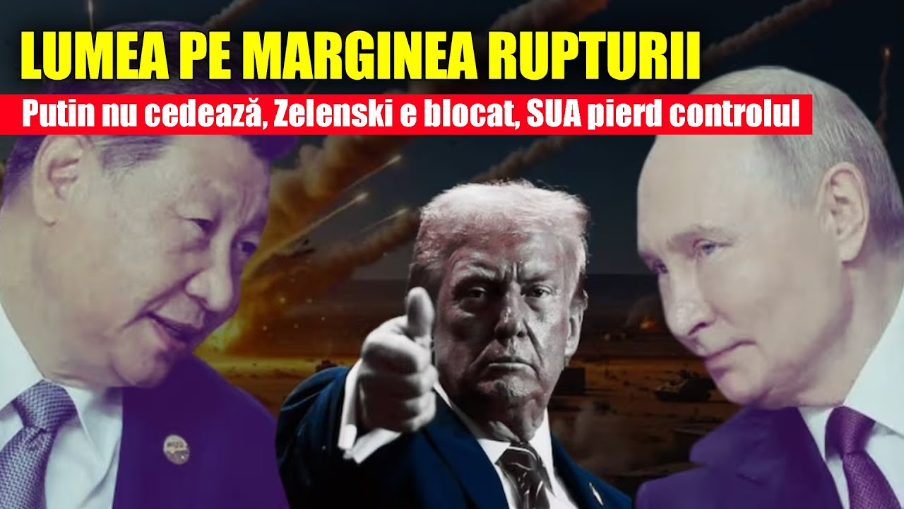 LUMEA PE MARGINEA RUPTURII: Putin nu cedează, Zelenski e blocat, SUA pierd controlul