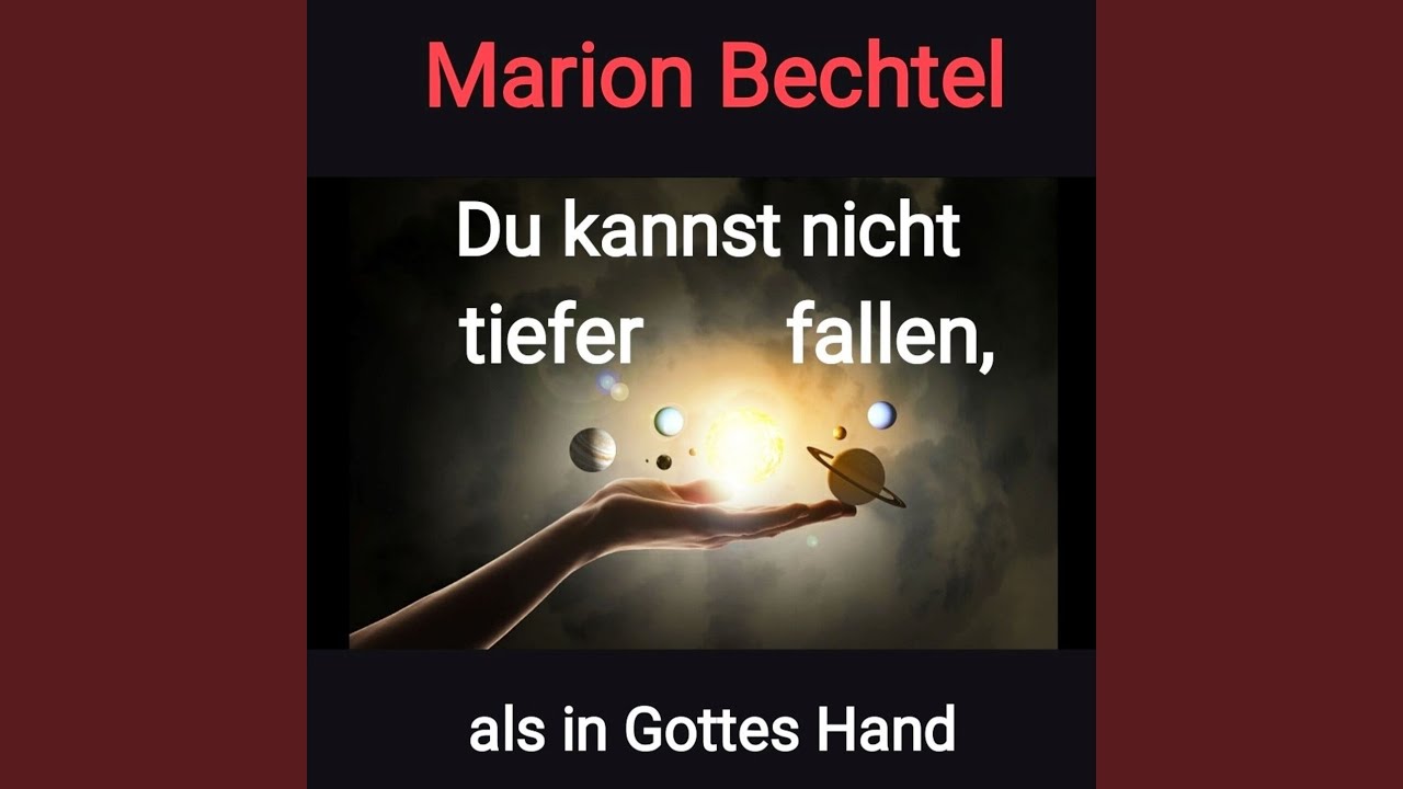 Du kannst nicht tiefer fallen, als in Gottes Hand