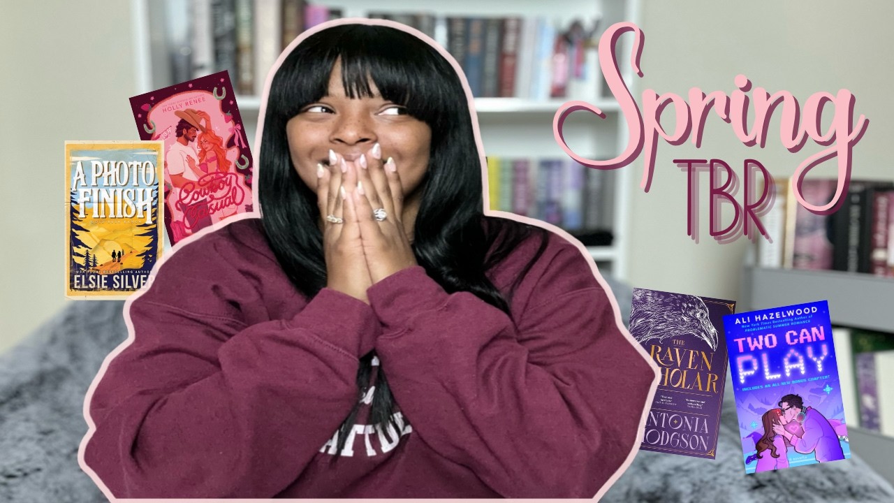 SPRING TBR 🌸 Spring Is In The Air And I'm Ready To Read 🪴