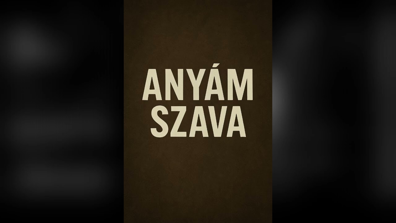 RR - Anyám szava
