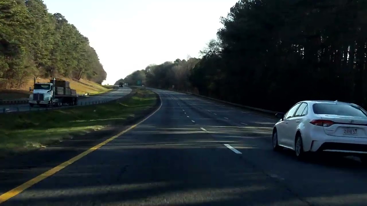 Interstate 85 - South Carolina (Exits 11 to 19) northbound