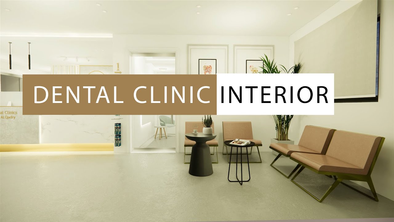 Modern Dental Clinic Interior Design | SketchUp & Enscape