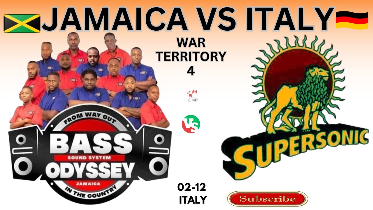 The Ground Champion BASS ODYSSEY vs SUPERSONIC SOUND System!🔊 War Territory 4!  In Italy 🇮🇹