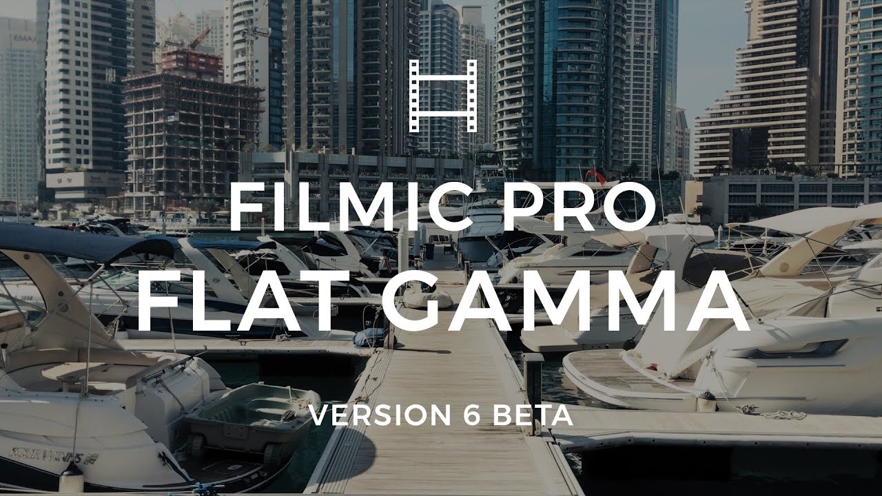 FiLMiC Pro Flat Gamma Test | Dubai Marina | iPhone SE