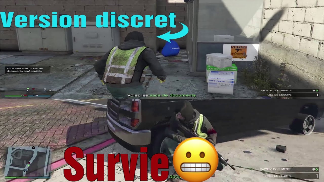 GTA Online : Chasse aux ordures (Avi's mission) version discrétion & Survie EN SOLO !