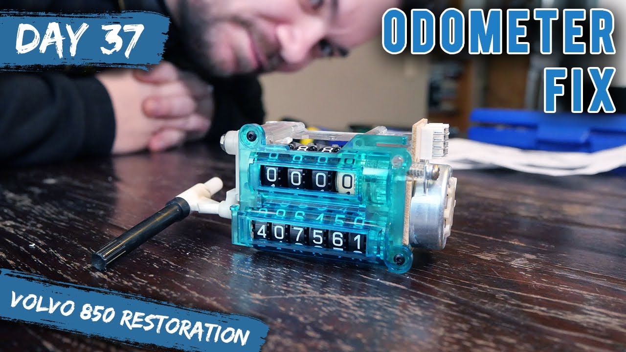 Volvo 850 Restoration - Odometer Repair And Adjustment