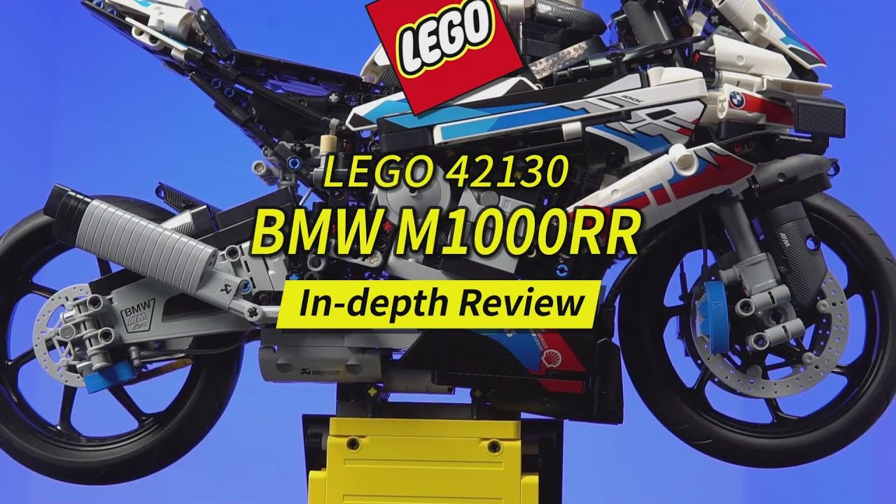 Подробный обзор LEGO 42130 BMW M1000RR: 3 плюса и 3 минуса