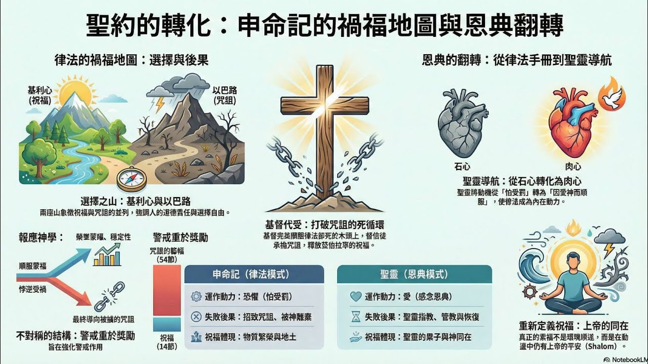 申命記：耶穌成功逆轉申命記的咒詛，聖靈成為了你的屬靈GPS