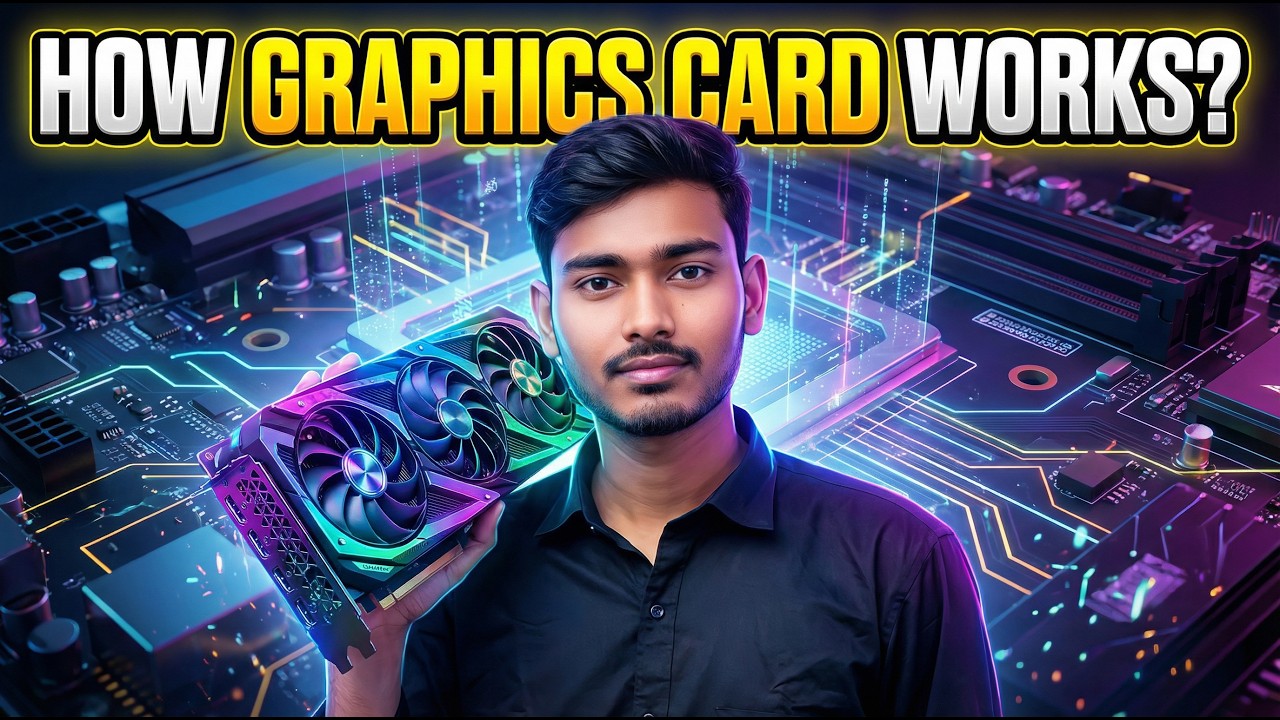 How Graphics Card Works? 🖥️ | GPU Kaise Kaam Karta Hai | Graphics Card Explained Simply
