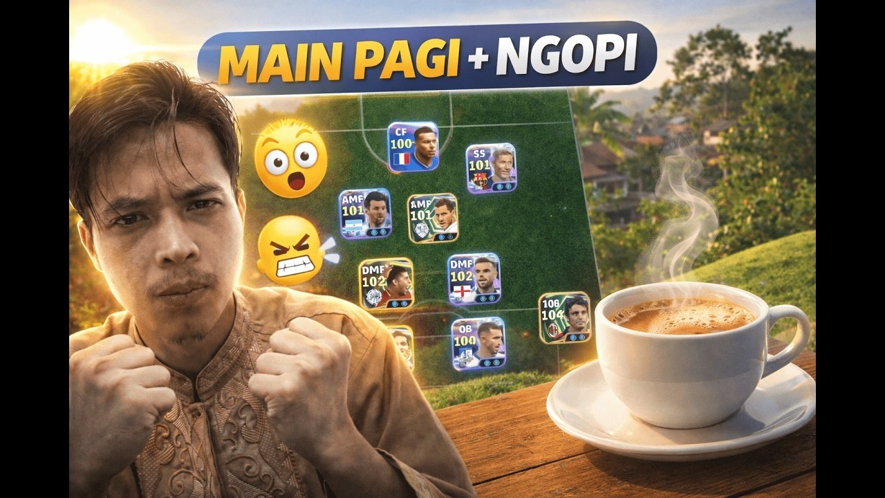 LIVE 🔴Efootball MAIN SANTAI SANTAI