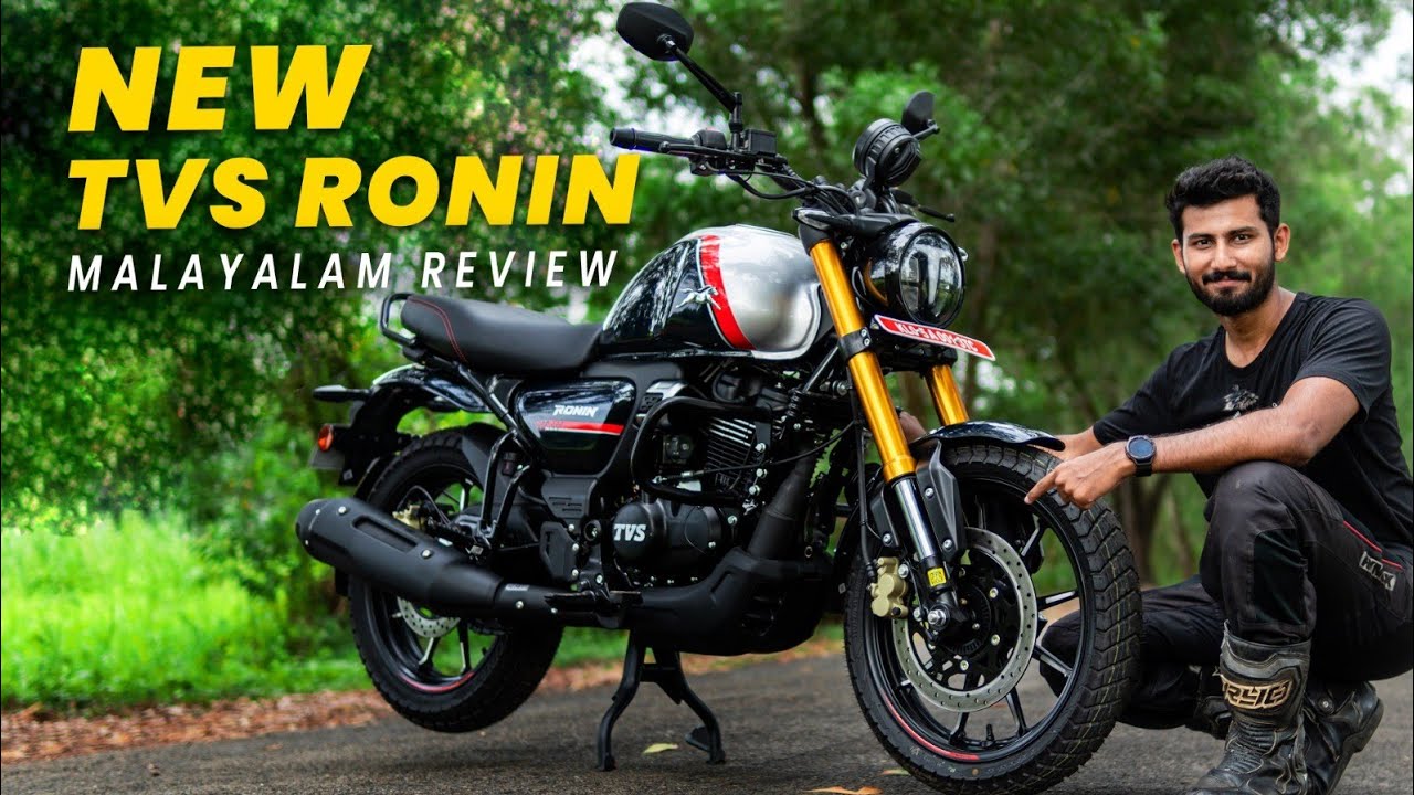 2025 TVS RONIN MIDDLE VARIANT Malayalam Review | GLACIER SILVER COLOR | One D Malayalam