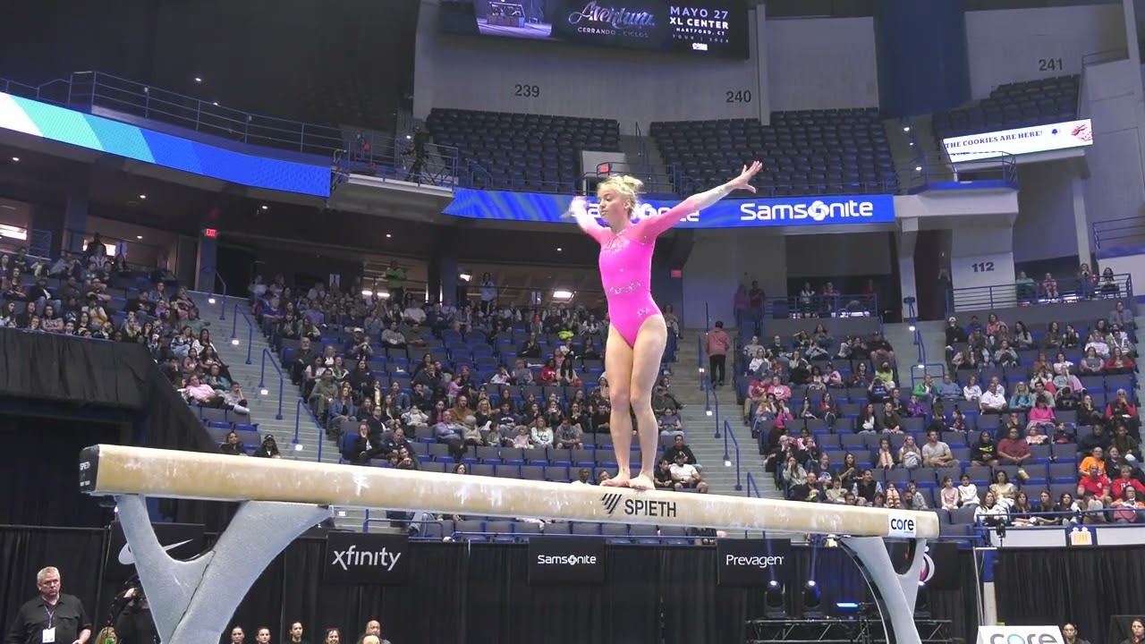 Audrey Snyder  - Balance Beam -  2024 Core Hydration Classic  - Senior Women Session 1
