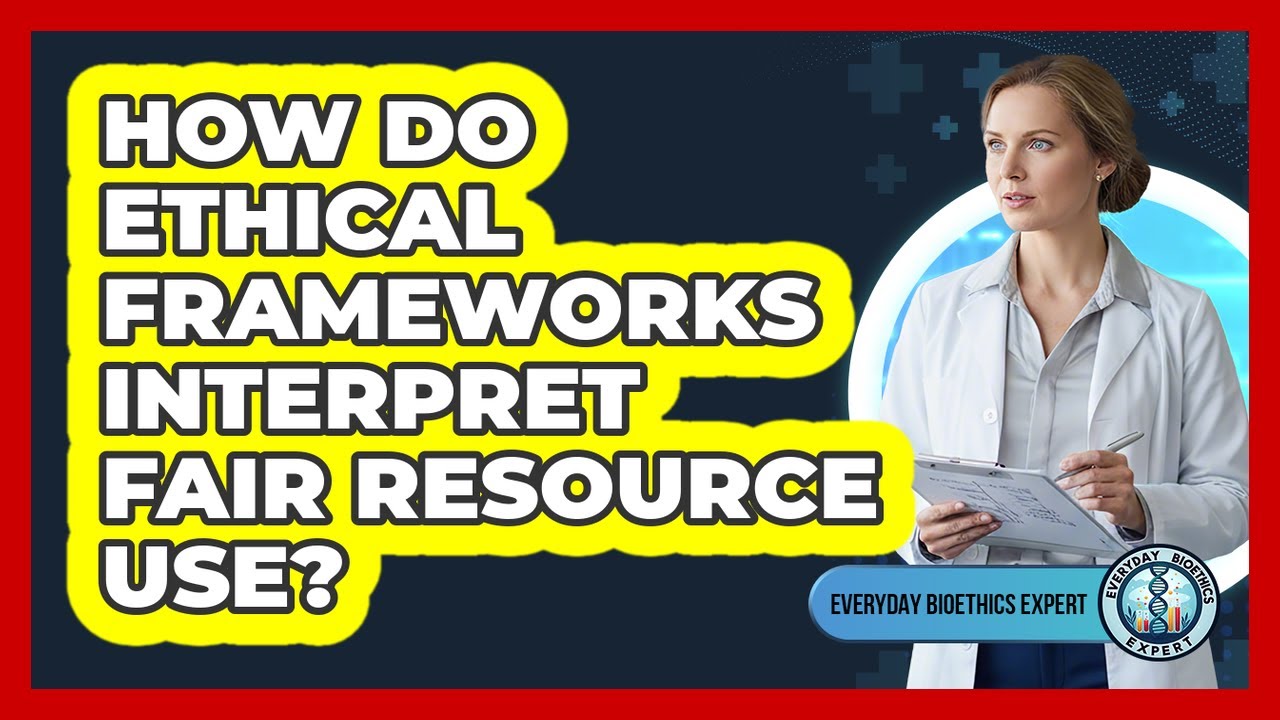 How Do Ethical Frameworks Interpret Fair Resource Use?