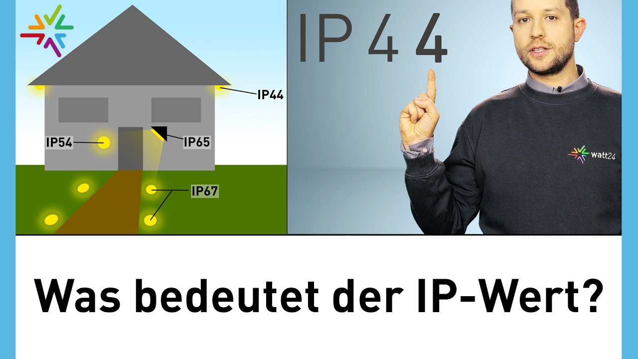 Was bedeutet die IP Schutzklasse? -- Die IP-Schutzart erkl&auml;rt