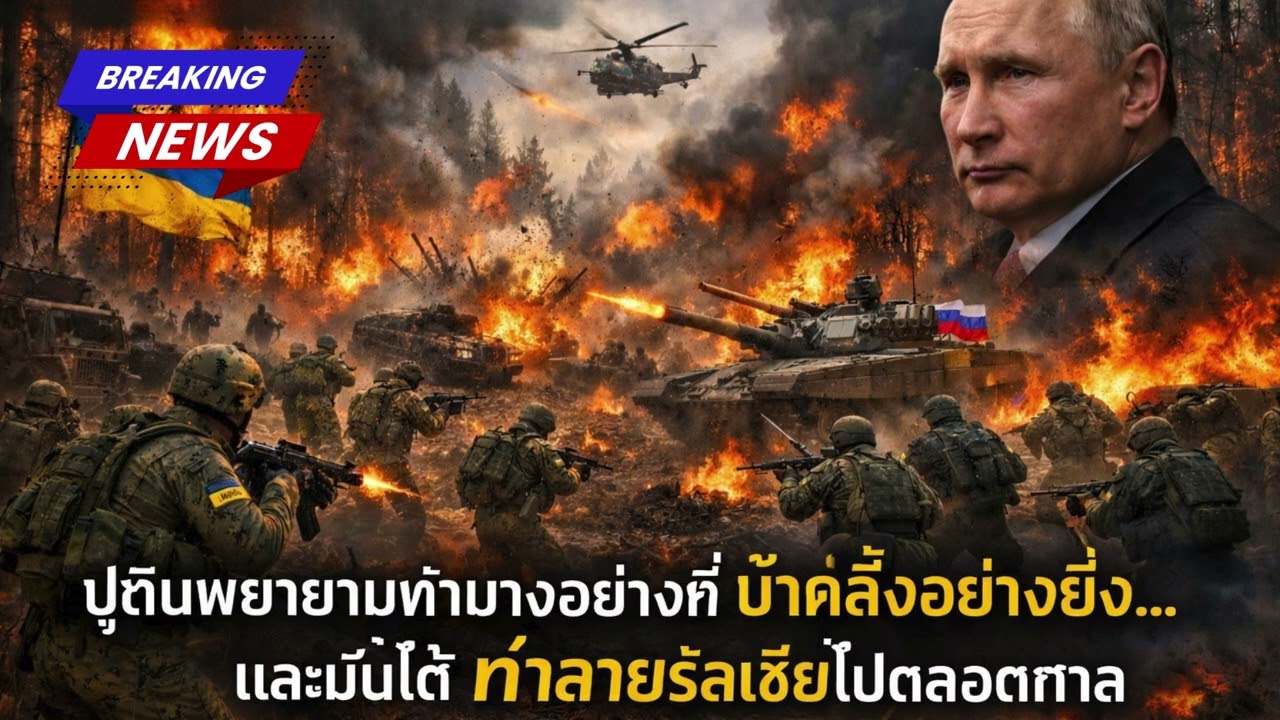 ปูตินพยายามทำบางอย่างที่ บ้าคลั่งอย่างยิ่ง… และมันได้ ทำลายรัสเซียไปตลอดกาล