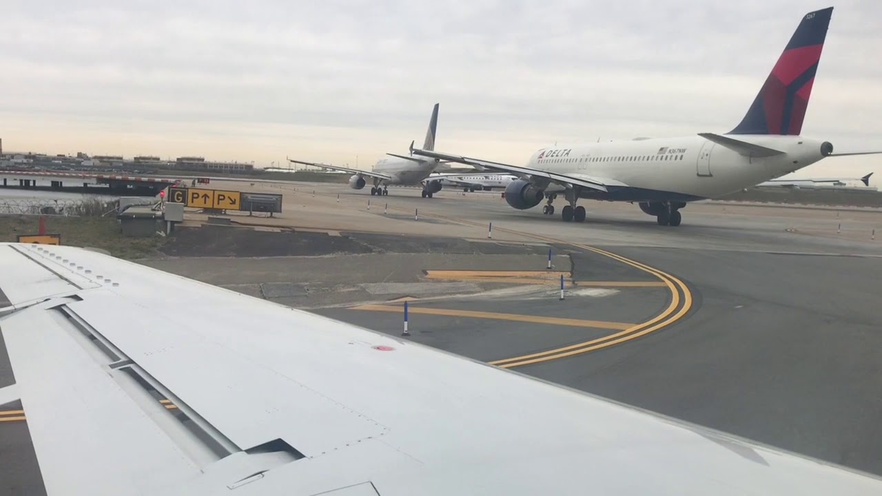 American Eagle (Envoy Air) E145 Takeoff LGA-RDU *With ATC*