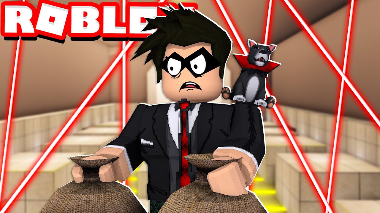 LOKIS NO BANCO CHEIO DE DINHEIRO | Roblox - Rob the Bank Obby