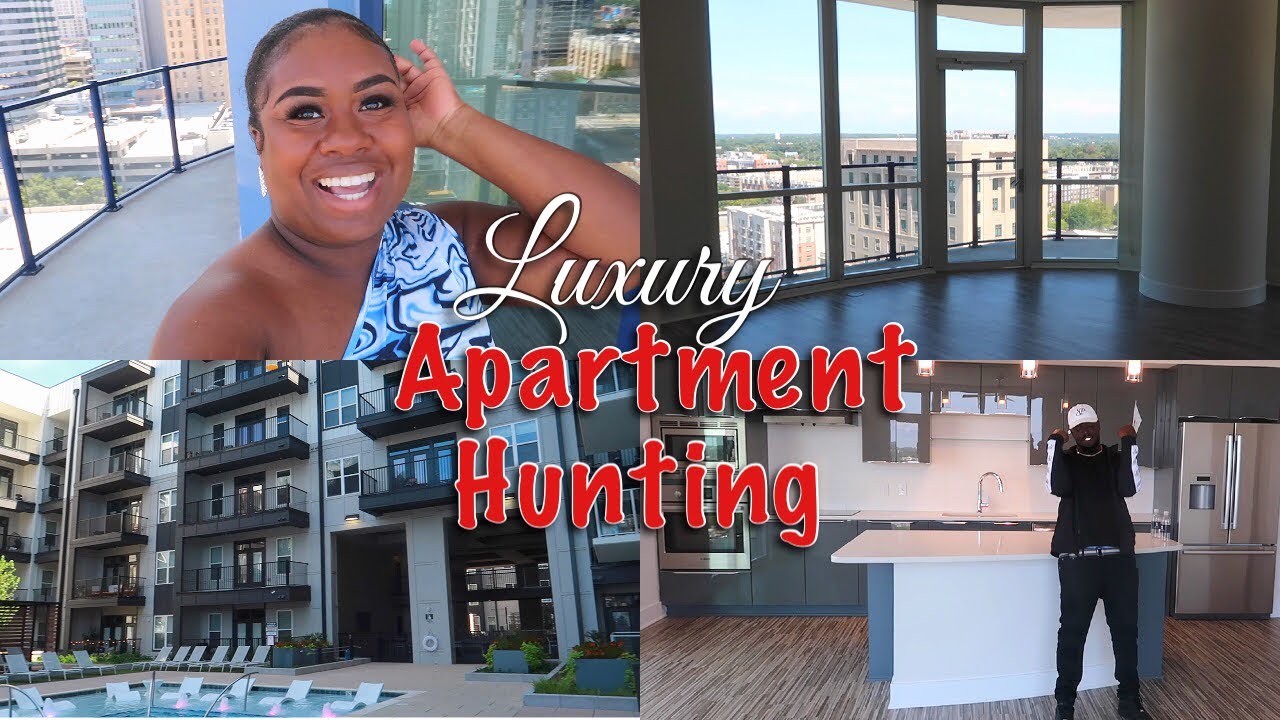 VLOG | LUXURY APARTMENT HUNTING IN CHARLOTTE NC WITH PRICES | FULL EMPTY LUXURY APARTMENT TOUR