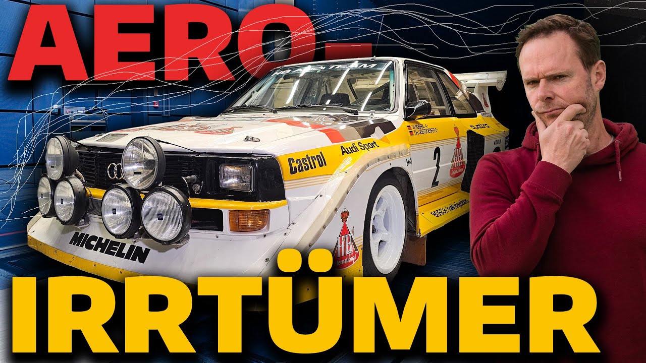 Audi Sport Quattro im Windkanal: Die größten Irrtümer zu Aerodynamik, cW-Wert & Co. - Bloch erklärt