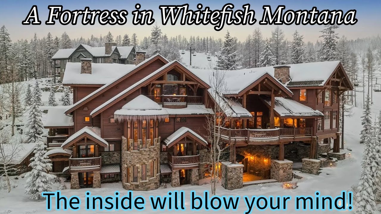Fortress in Montana - Pure awesomeness inside ❤️