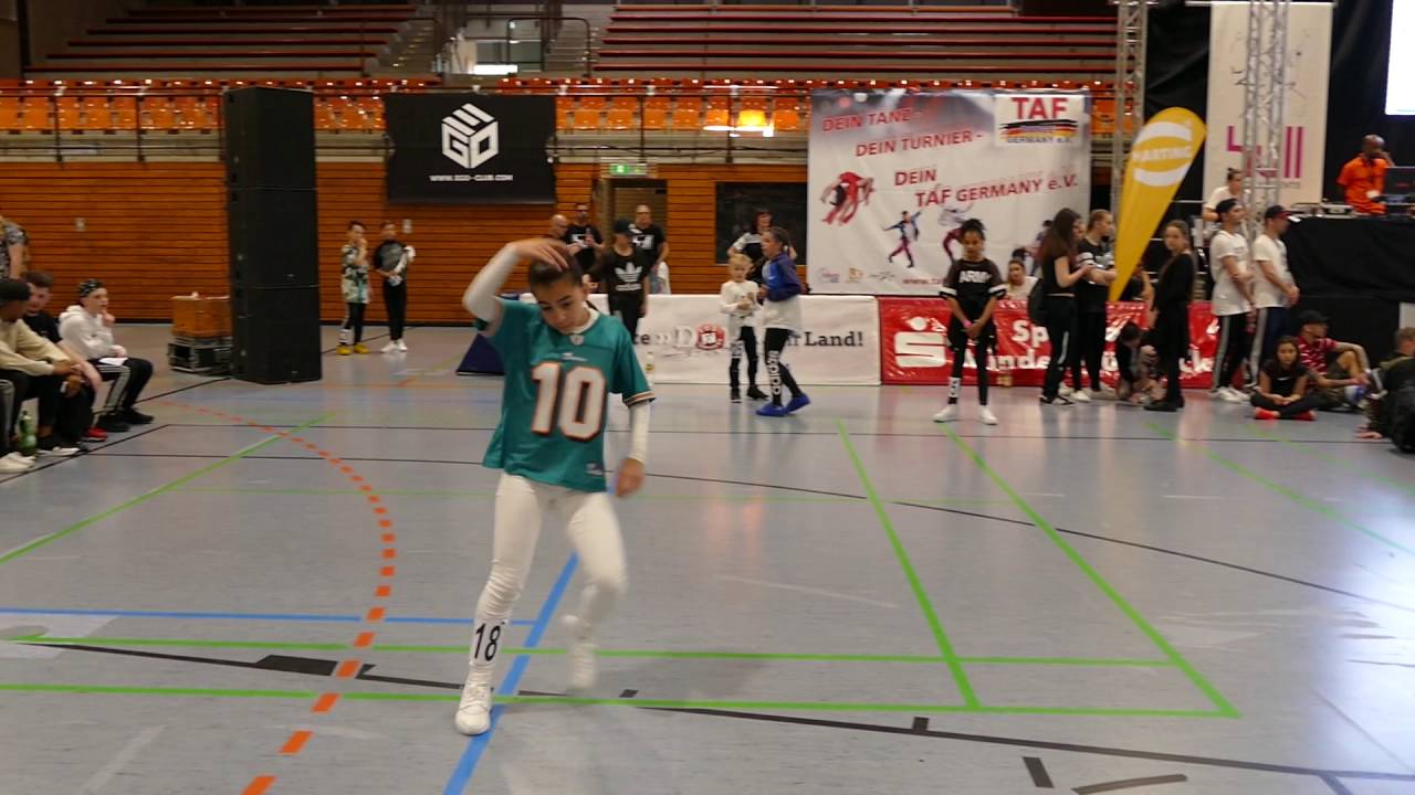 TAF DM 2016 Solo Girls Kinder 4.Platz  Melis Kahvecioglu