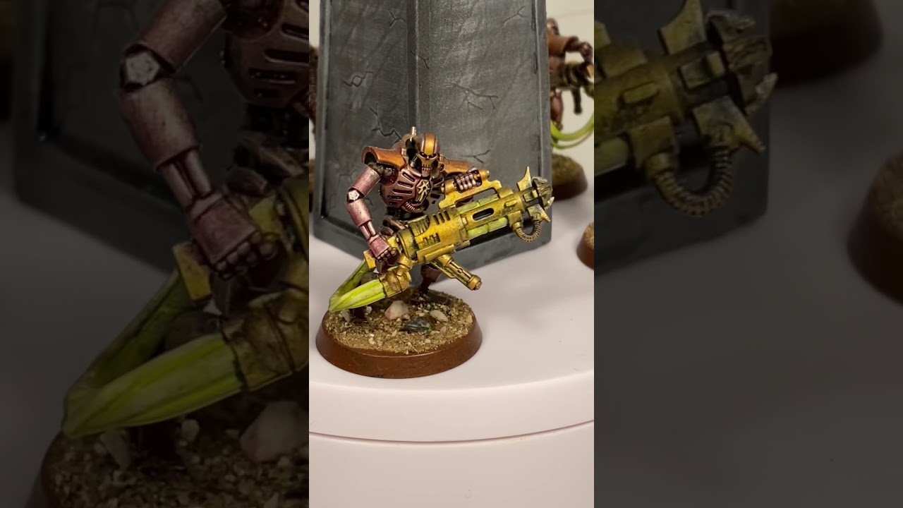 Necron Immortals #warhammer #shorts #warhammer40k #necrons #40k #gamesworkshop #necron ￼