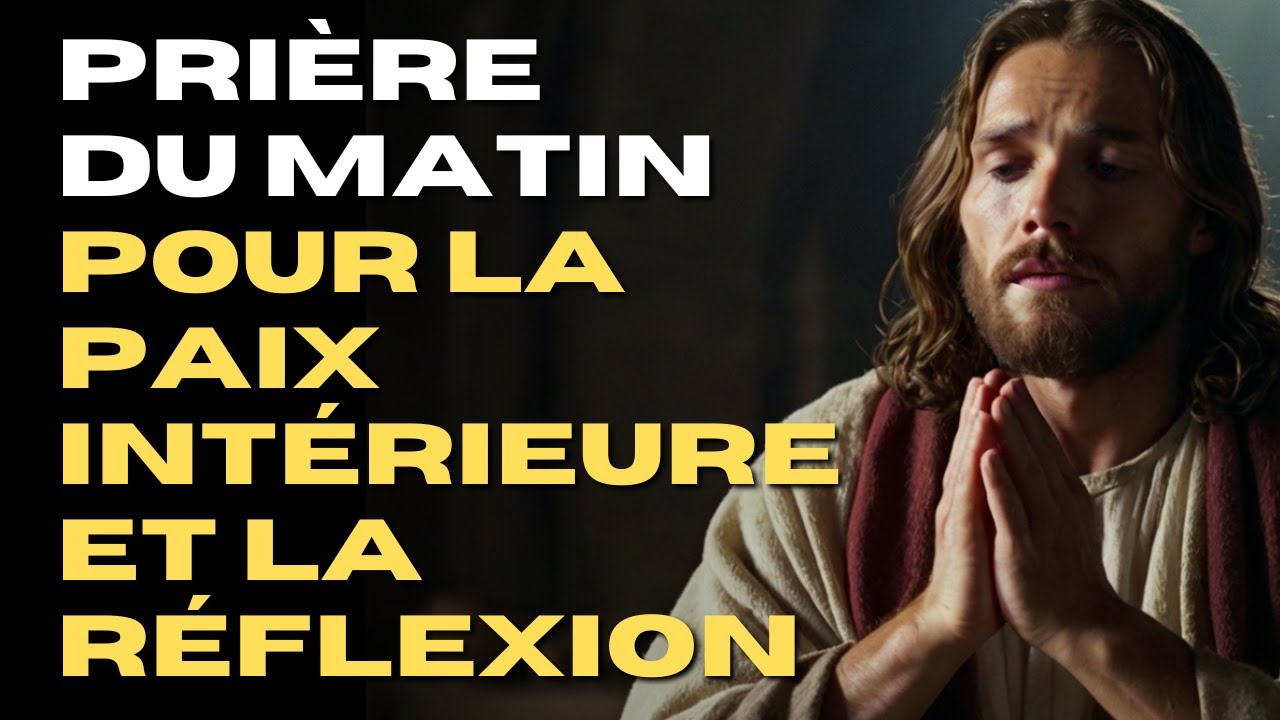 PRIÈRE DU MATIN ✝️ Accueillir la Paix Intérieure par la Prière à l’Aube