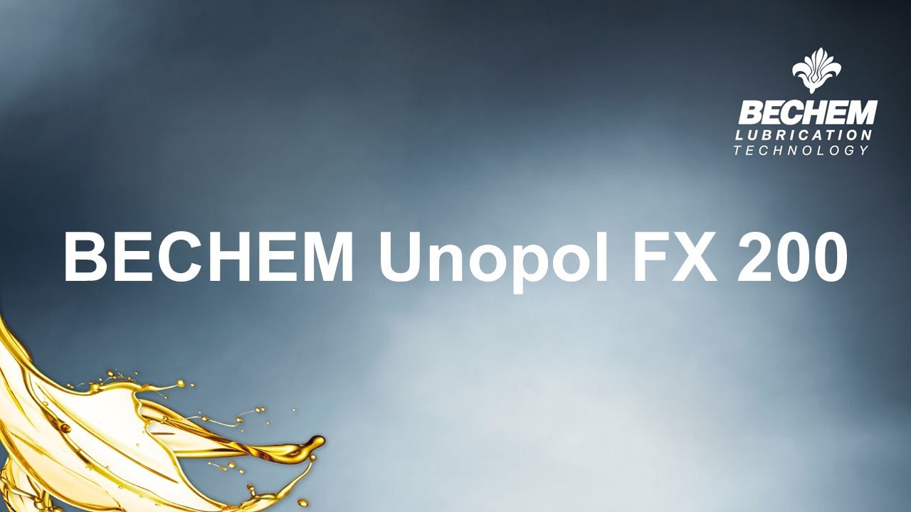 BECHEM Unopol FX 200 presented by Christopher Folland and C&eacute;dric Hepp