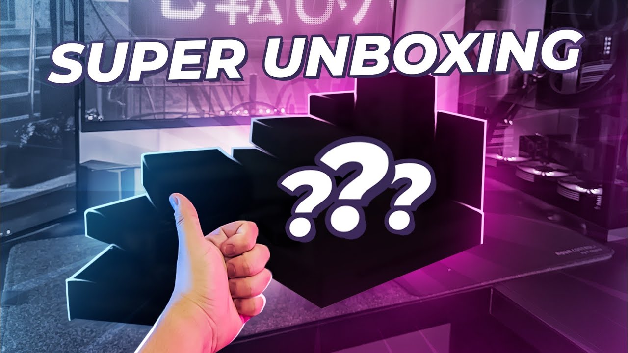 MELHORE seu SETUP com esses ITENS! SUPER UNBOXING - POV