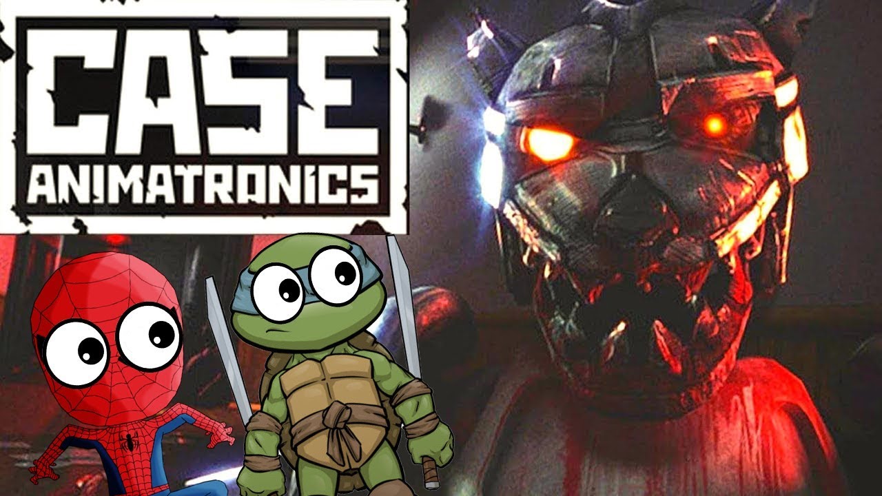 ЧТОБЫ ВЫЖИТЬ – БЕГИ! СТРАШИЛКИ! - CASE animatronics 2 – Спайдер и Ниндзяго