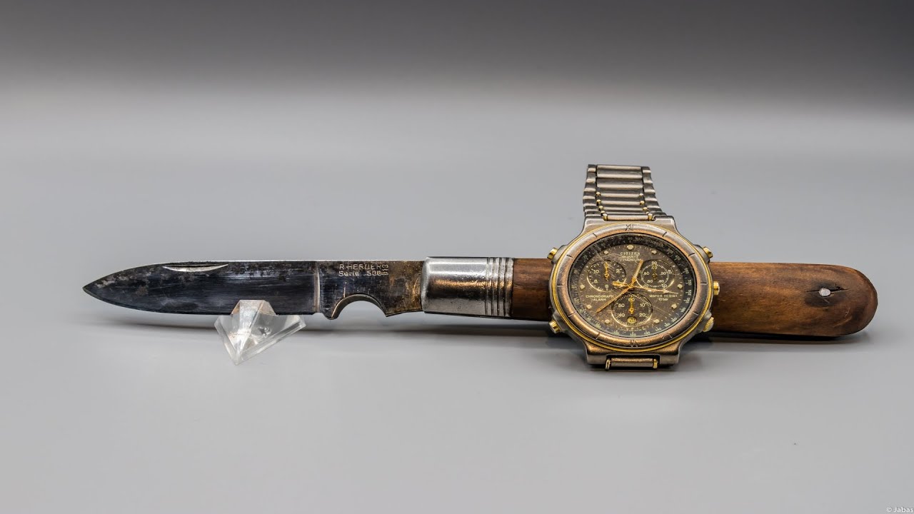 Sharpening a R. Herder 500 513, with the Wicked edge, and tested on the Edgeonup