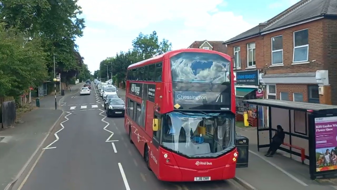Vlog 52: A journey on route 71 from Chessington North to Kingston