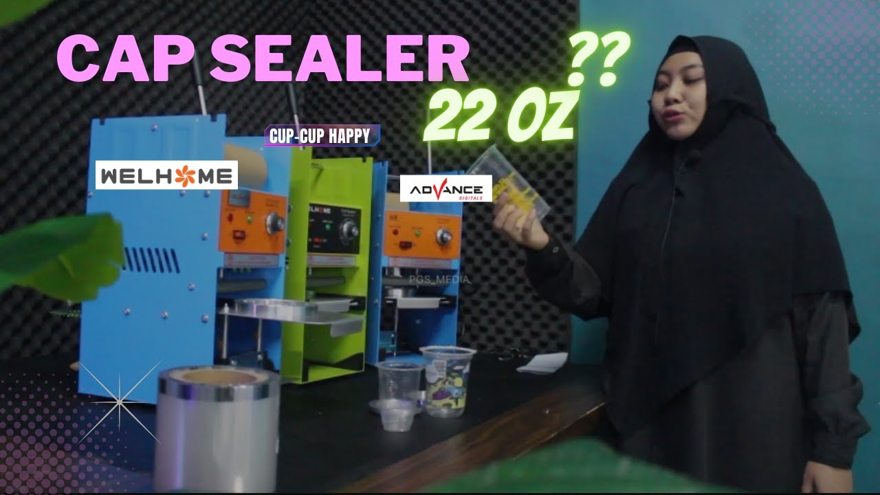 REVIEW CUP SEALER UKUR 22 OZ // JANGAN SALAH BELI PRODUK MURAH !!