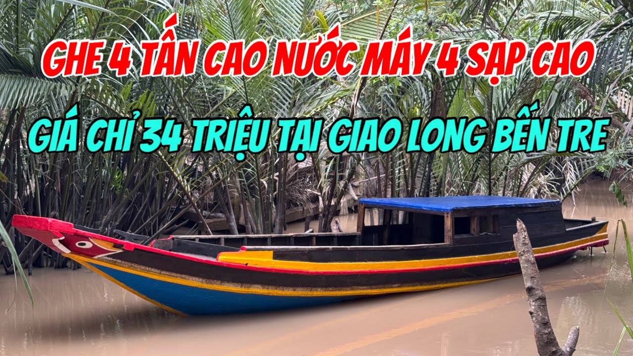 (Đã Bán)Bán Ghe 4 Tấn Máy 4 Cao Nước Chỉ 34tr 0923,5555,97 Tâm| Tâm Vlog