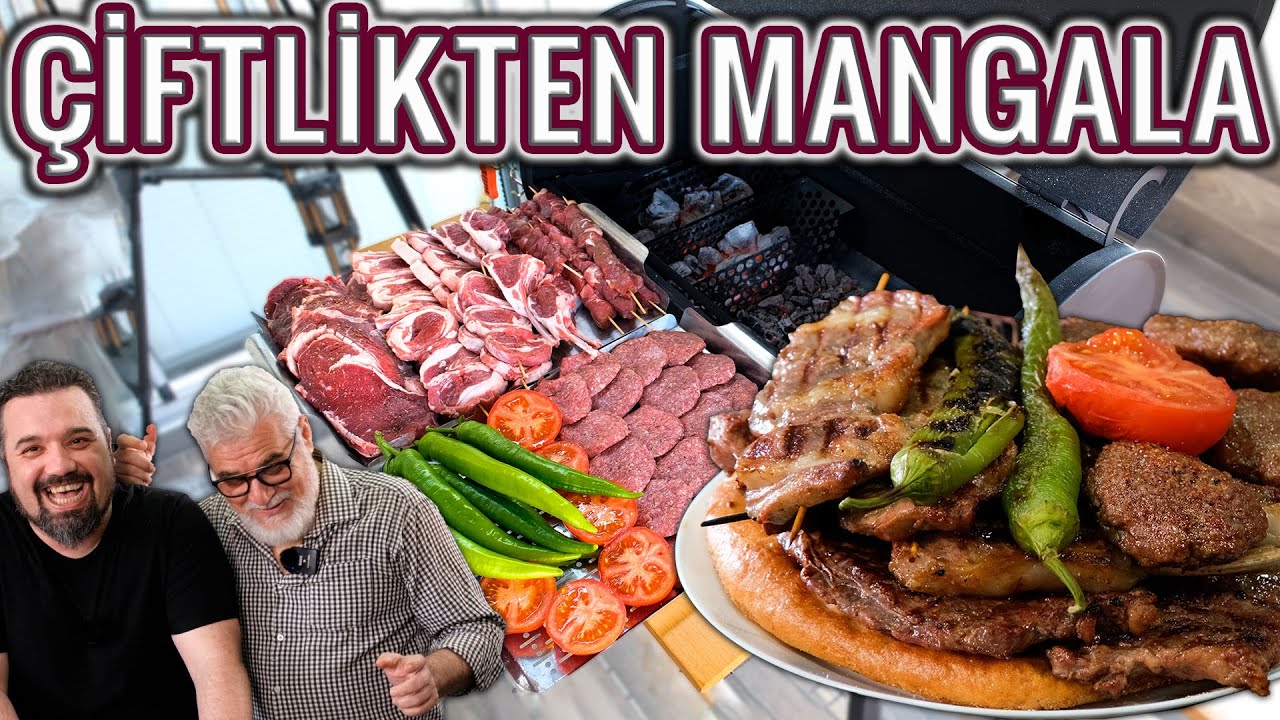 MANGALDA ETLER HANGİ SIRAYLA PİŞİRİLMELİ ? ÇİFTLİKTEN MANGALA |  (Tabiat Tarım Çiftliği Gezisi)