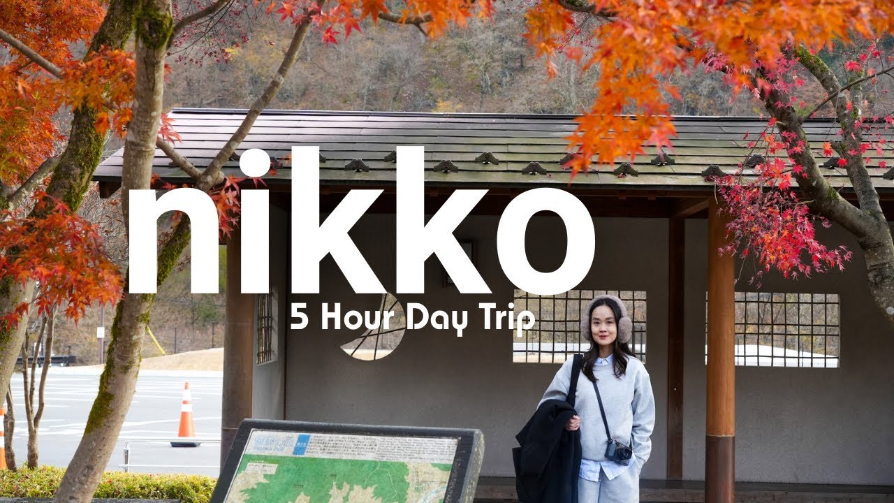 Nikko Japan Beautiful Spots 🇯🇵 Silent Vlog Relaxing Autumn | No Talking | Ghibli-Like Mountain Town