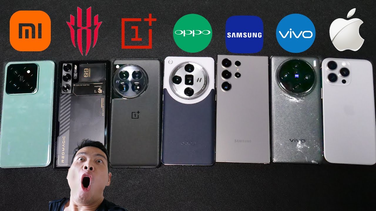 2024 Crazy Flagship Phones Battery Drain Test: Oppo, Xiaomi, RedMagic, OnePlus, Galaxy, Vivo, iPhone