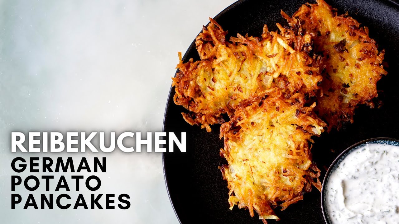 How to make Reibekuchen -  a.k.a. Kartoffelpuffer
