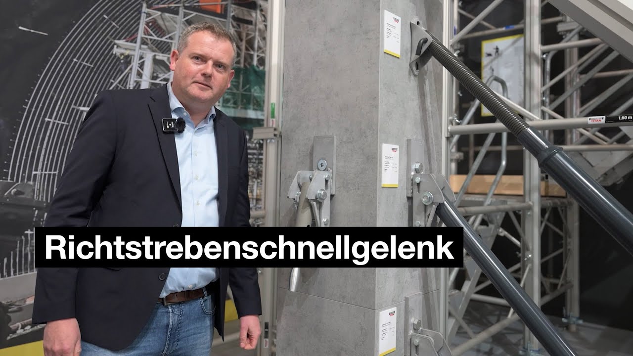 Richtstrebenschnellgelenk: Schnell und sicher - Explainer