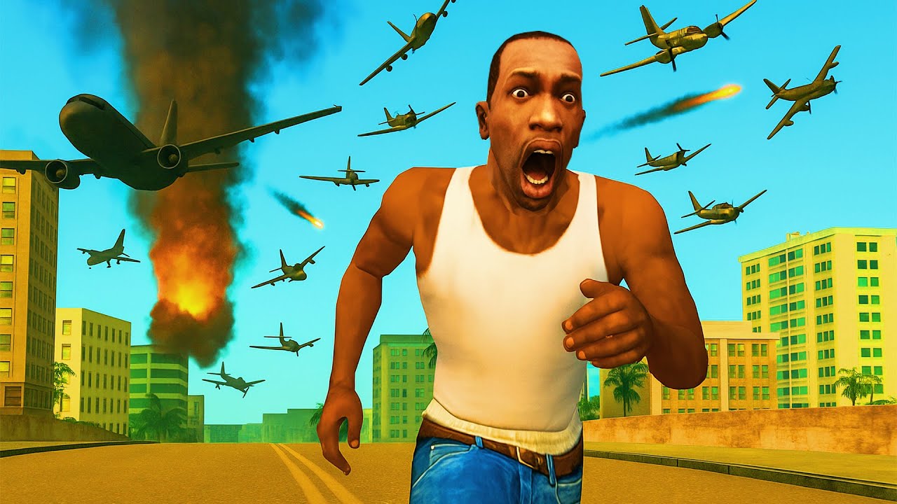 Tentando sobreviver nesse MOD IMPOSSÍVEL do GTA SA, OLHA ISSO!