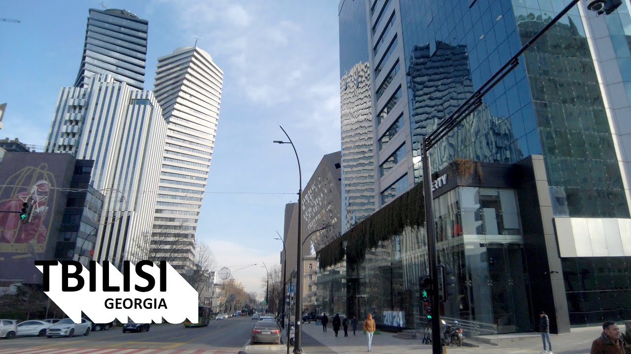 TBILISI, GEORGIA 🇬🇪 walking tour [4K] - Chavchavadze Avenue from Korneli Kekelidze St. to Vake Park