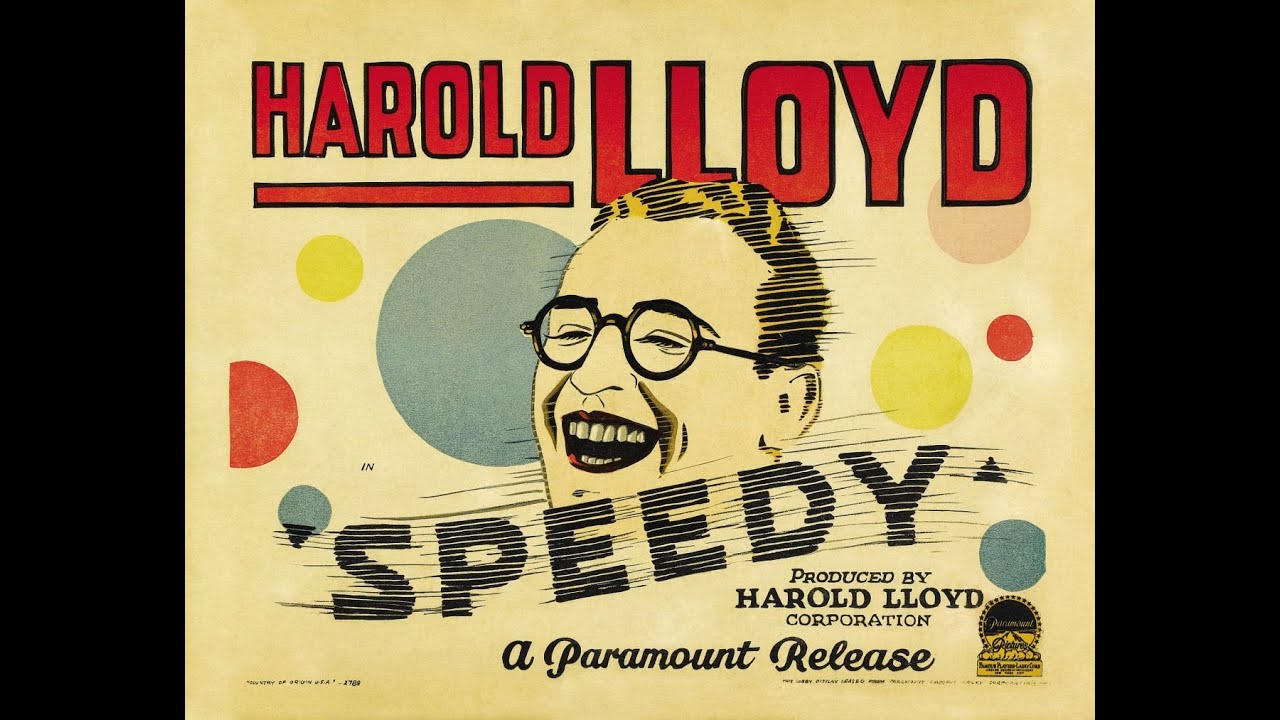 SPEEDY starring HAROLD LLOYD with Donald MacKenzie at the Willis Organ