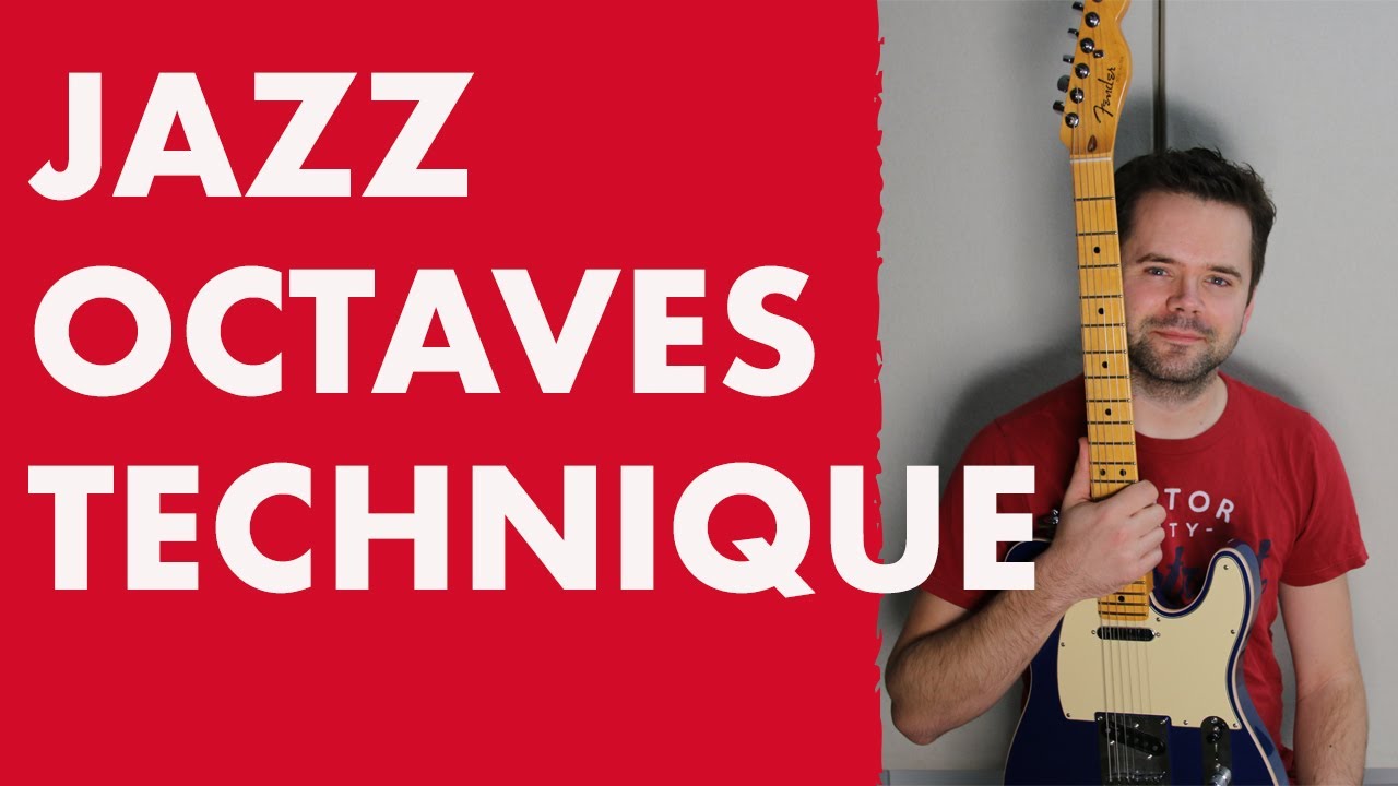 🔴 Essential jazz guitar technique clean octaves 🎸