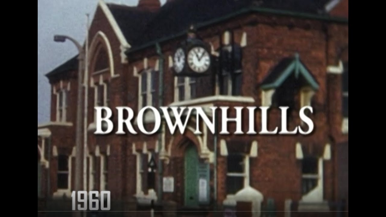 Brownhills from 1960 showing how it is now 2025