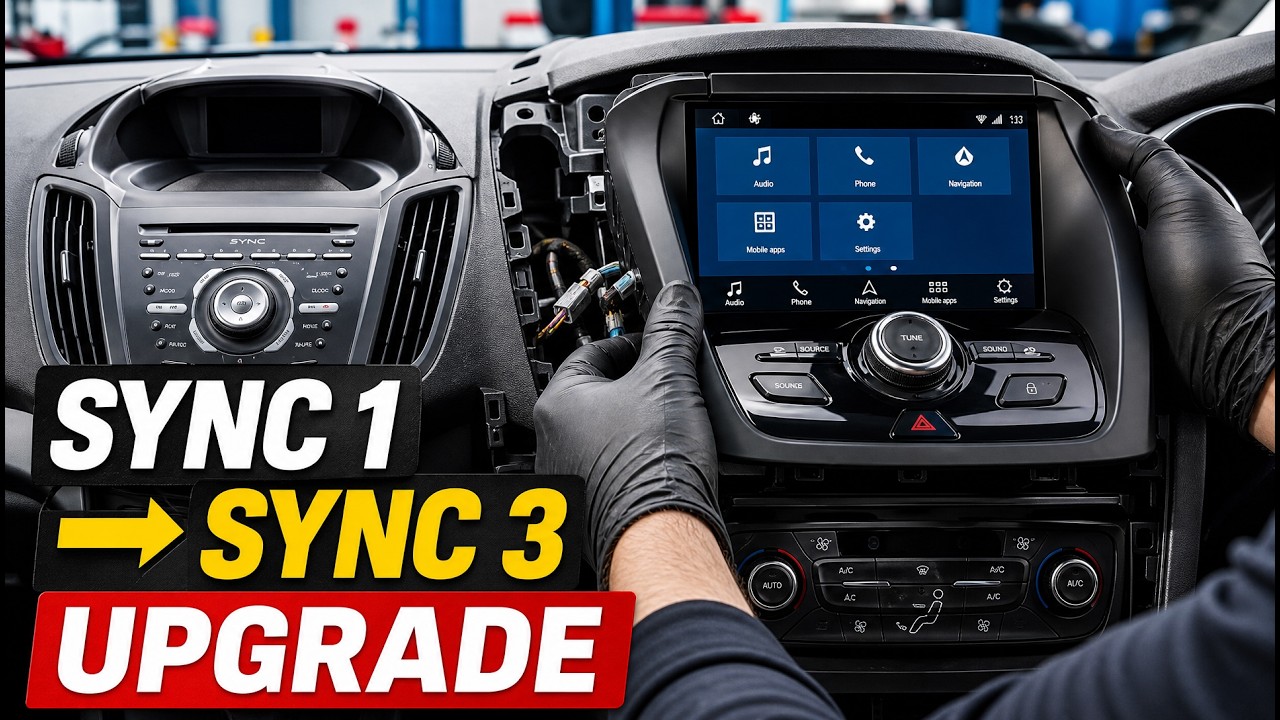 How To: Ford Kuga MK2 SYNC 1 to SYNC 3