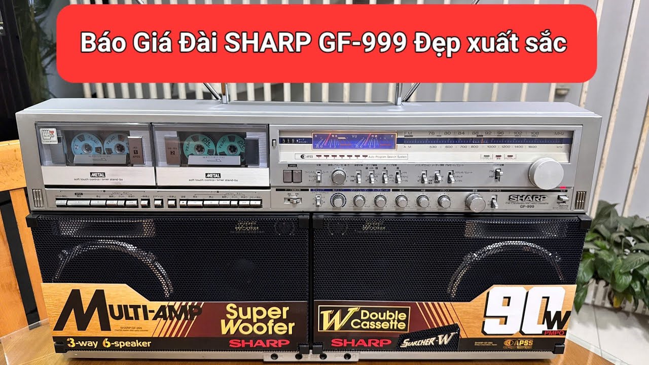 Báo Giá Đài Sharp Huyền Thoại GF-999