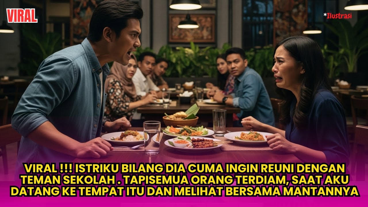 SUAMI DATANG KE REUNI‼️ Istrinya Ketahuan Selingkuh dengan Mantan di Depan SEMUA ORANG