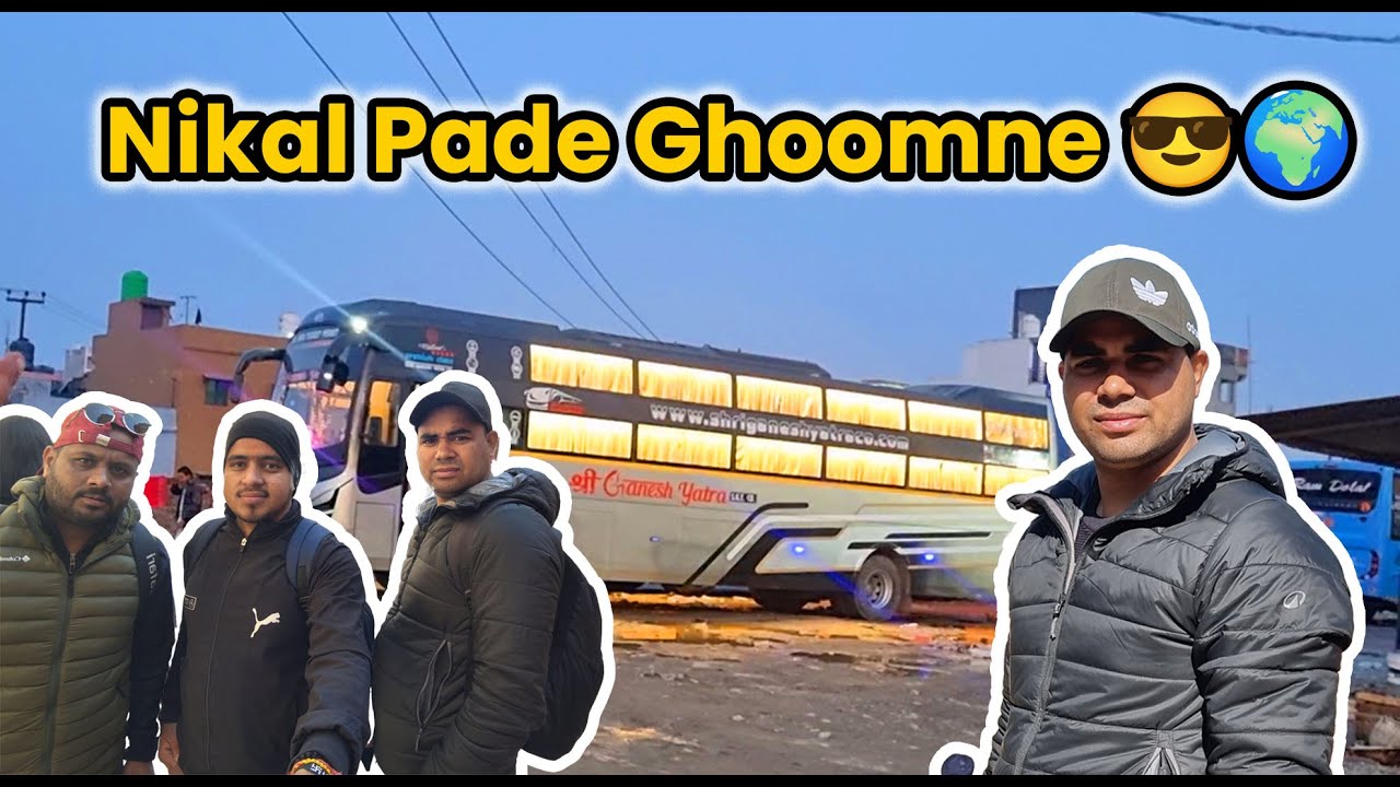 Finally Bus Aa Gayi, Nikal Pade Ghoomne! 🚌🌍 #devbhoomi #travel #dehradoonvlogger